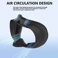 thumbnail image 4 of Prociv Facial Interface & Face Cover Pad for Meta Quest 3S - VR Accessories Compatible with Meta/Oculus Quest 3S, One-Piece Anti-Light Leakage Soft Leather PU & Ice Sponge Face Cushion Pad, 4 of 9