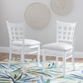 thumbnail image 2 of Linon Neville Dining Side Chair, Set of 2, White, 2 of 10
