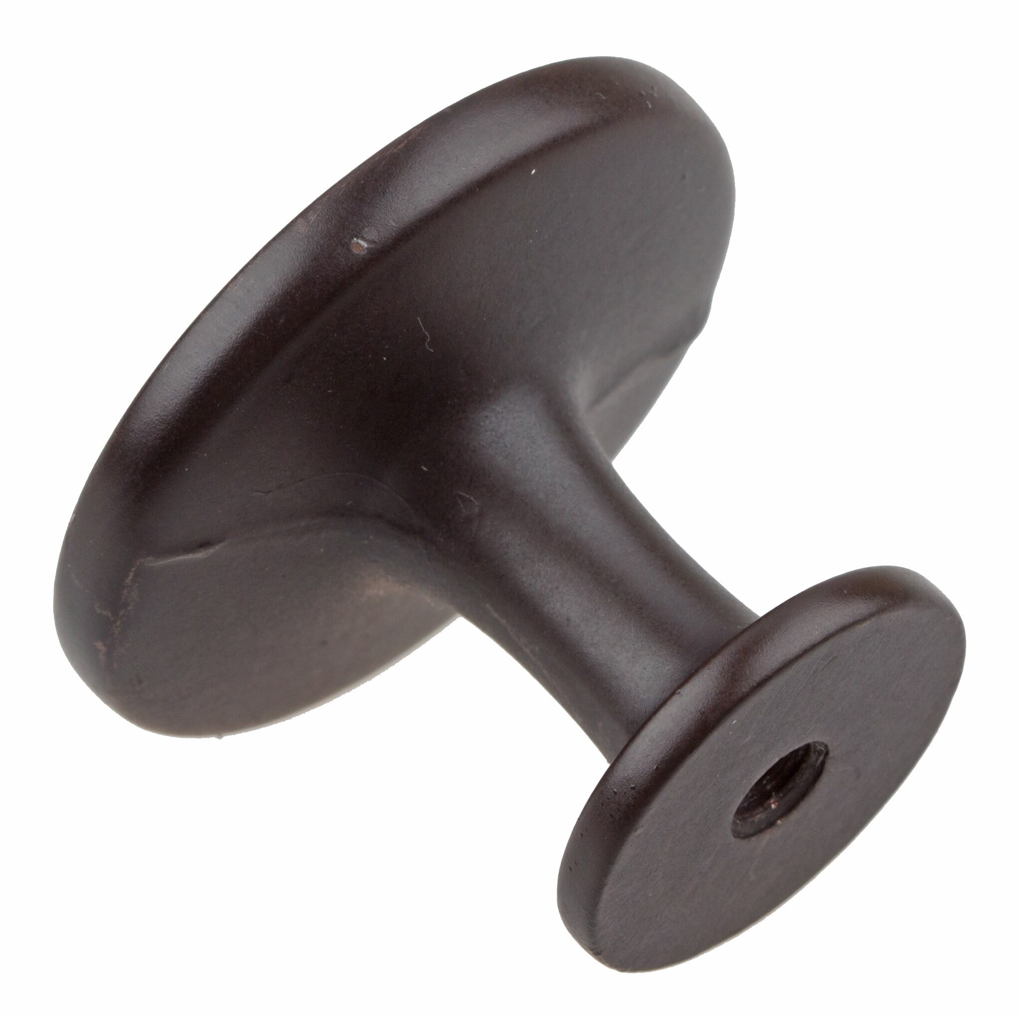 GlideRite 1-1/4 in. Classic Round Ring Cabinet Knobs, Oil Rubbed Bronze, Pack of 10