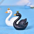 thumbnail image 6 of Grandest Birch Couple Lovers Swan Mini Craft Home Garden Bonsai Decor Landscape Ornament Gift Swan Design Home Decor Mini Ornament, 6 of 7