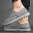 thumbnail image 5 of Men's Slip-on Loafers Comfortable Light-Weight Non Slip Canvas Comfortable Walking Shoes, 5 of 8