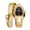 Gold Black, variant on Snake Bracelet Watch For Women,Elegant Bangle Wrist Watch With Flexible Wrap Strap Design