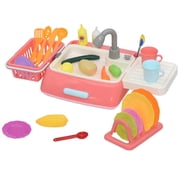 Dishwasher Playing Toy Electric Plastic Pretend Play Toy Kitchen Toy for Kids