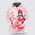 thumbnail image 3 of Sudadera con capucha con estampado 3D de pareja feliz día de San Valentín para hombres y niños, sudaderas con capucha de moda Streettear, ropa para amantes de Harajuku, sudadera con capucha, 3 of 5