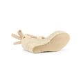 thumbnail image 5 of BLISSFUL STEP Women's Shoes Faux Suede Platform Wedge Heel Lace Up Open Toe Sandals  Beige 7, 5 of 8