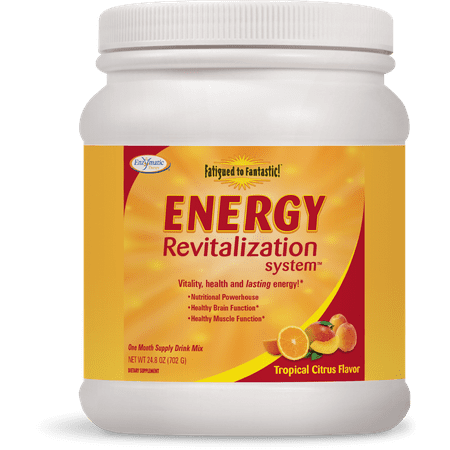 Enzymatic Therapy Energy Revitalization, Tropical Citrus, 30 Servings