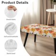 thumbnail image 6 of Whosucclay Butterfly Daisy Print Stretch Dining Bench Cover, Wear Resistant Bench Slipcover Washable Bench Seat Protector Rectangle Bench Cover for Dining Room, Living Room, Bedroom, 6 of 7