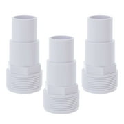 U.S. Pool Supply Replacement Universal Combo Hose Adapter, 1-1/4" or 1-1/2", 3 Pack - Fits Above-Ground Pool Pump, Filter, Skimmer - Compatible with Hayward SPX1091Z7 or SPX1091Z4, Chlorine Feeders