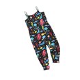 thumbnail image 4 of EYIIYE Tenue d'Été pour Petites Filles Combinaison Sans Manches à Bretelles Col Rond, 4 of 7
