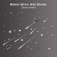 thumbnail image 5 of Naiovety Pegatinas de pared de meteorito 3D a la moda, pegatina de estrella fugaz del universo, espejo con película protectora, calcomanías para Decoración del hogar Plata Naiovety HA075061-01, 5 of 6