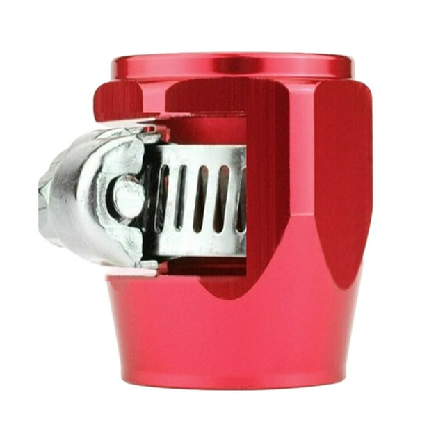 Hose Clamp Aluminum Alloy Adjustable Fuel Line Pipe Clip