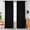 Black, variant on Blackout Curtains 84 Inches Long 2 Panels, Black Out Drapes for Bedroom or Living Room, Back Tab and Rod Pocket Top, Set of Two, Mustard Yellow, 52" Wide and 84" Length.