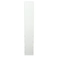 thumbnail image 3 of 70.87 in. Tall White Wood 4-Shelf Bookcase with 3 Drawers, 3 of 13