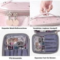 thumbnail image 4 of Cosmetic Bag, Toiletry Bag, Make-up Bag, Travel Make-up Bag For Girls For Travel, Vacation Gift, 4 of 5
