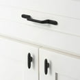 thumbnail image 6 of Goo-Ki 6 Pack 3"(76mm) Matte Black Kitchen Drawer Pulls -Solid Zinc Alloy Modern Black Cabinet Pull Dresser Handle Hardware for Bar Cupboard Closet Wardrobe, 6 of 7