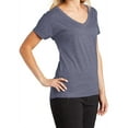 thumbnail image 4 of Mafoose Women's PosiCharge Tri-Blend Wicking Dolman Tee True Navy Heather 3X-Large, 4 of 5