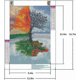 thumbnail image 2 of DIY 5D Diamond Painting Four Seasons Tree Kits, Full Drill Round Diamonds Pictures Arts Craft for Ho, 2 of 5