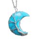thumbnail image 4 of Collares pendientes de cristal, collar con colgante de árbol envuelta, natural I Yuyangstore Collar Piedra Luna, 4 of 5