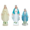 thumbnail image 1 of Adornos de plástico para el salón, escultura de la Virgen María del catolicismo, 3 uds., 1 of 8