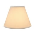 thumbnail image 3 of Aspen Creative 32630 Transitional Hardback Empire Spider Lamp Shade in White, 6" T x 12" B x 9" H, 3 of 5