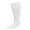 White, variant on Wide Calf Compression Socks for Women and Men Circulation Plus Size Knee High Support Stockings, Calf Pressure Socks, Athletic Compression Socks (Black, XXL)