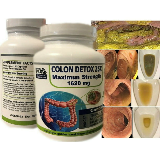 Colon detox natural, Complex detoxifiant natural 40 compr.