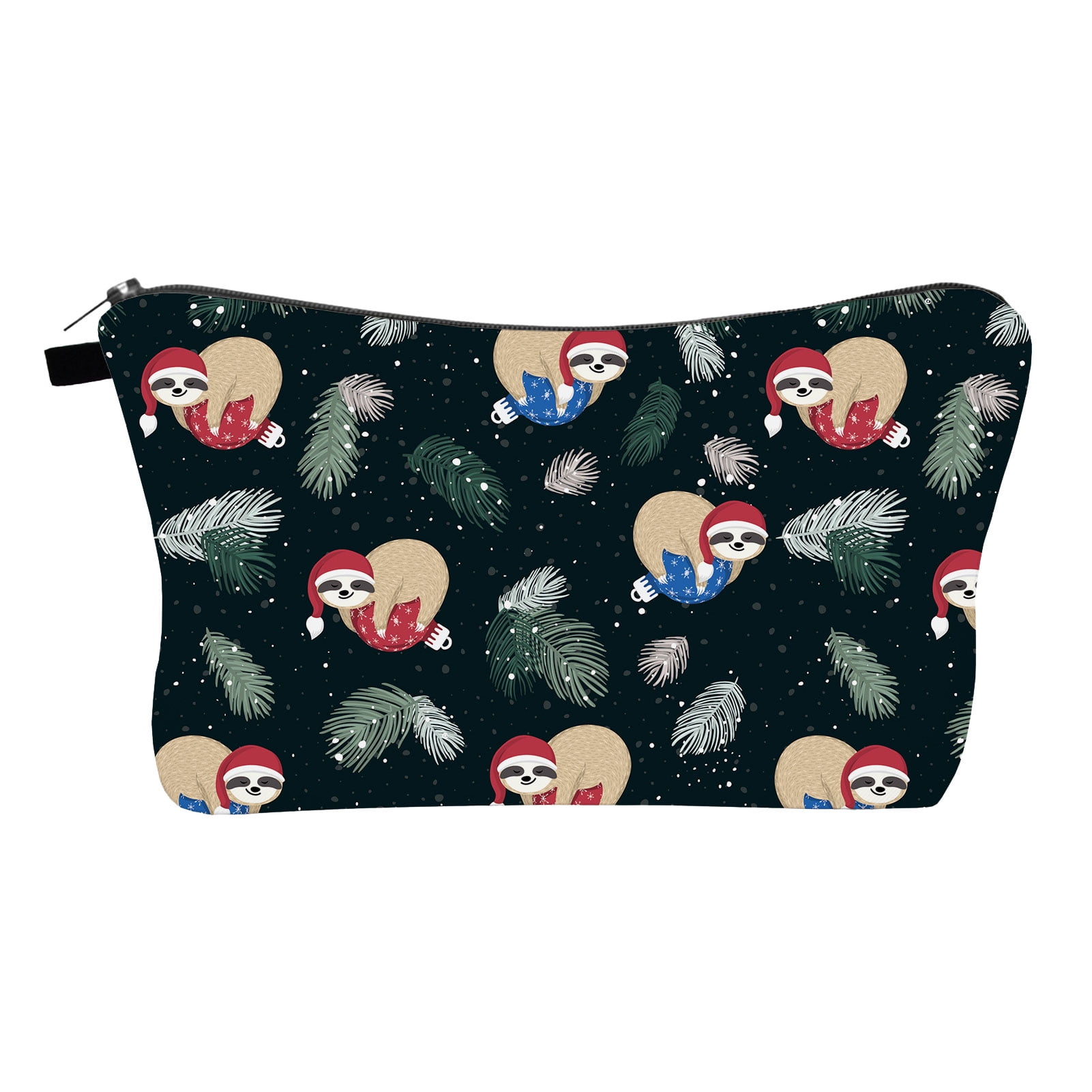Younar Christmas Makeup Bag, 8.66X5.31 