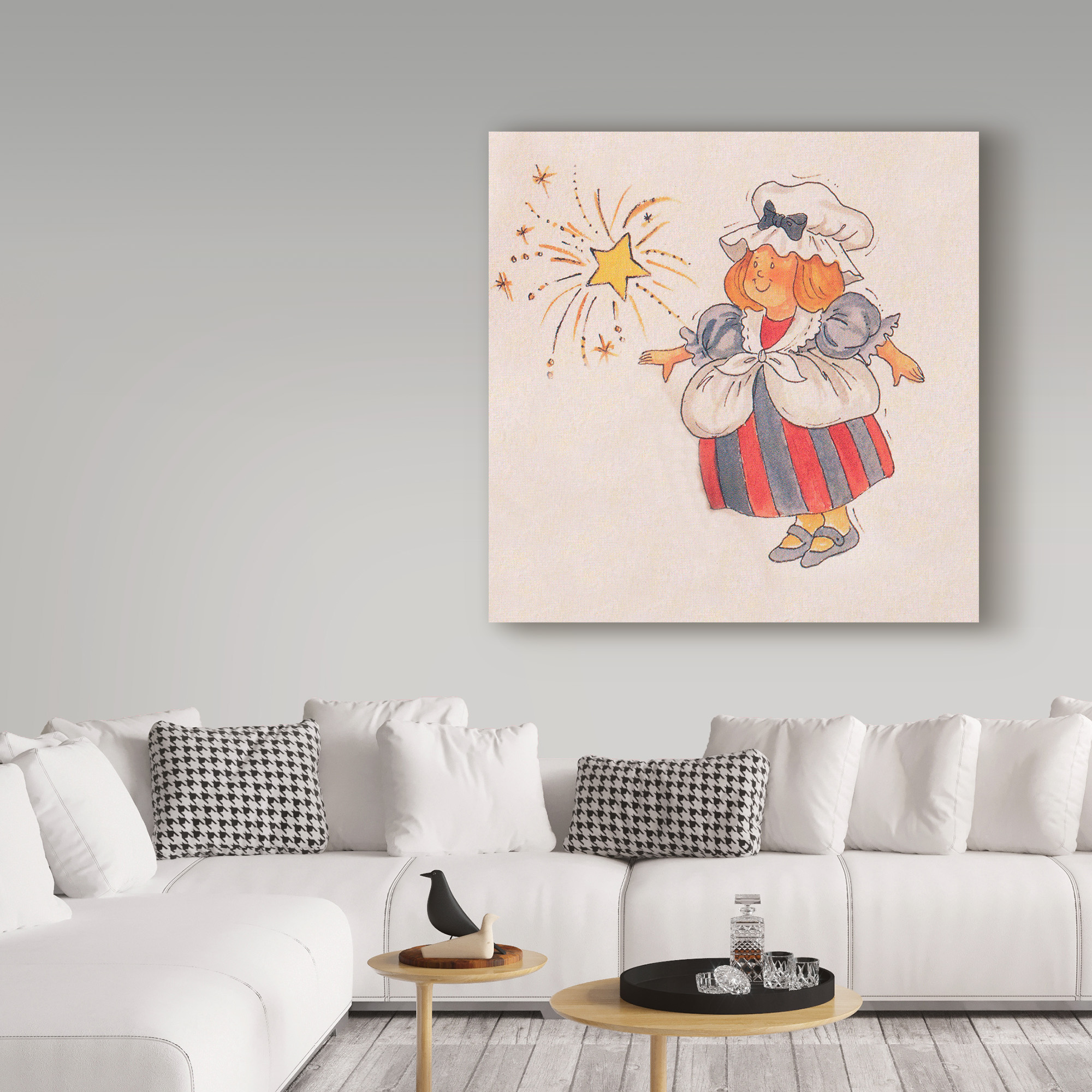 Trademark Fine Art 'Catching Stars' Canvas Art by Beverly Johnston