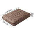 thumbnail image 3 of Car Armrest Pad Heightening Pad Leather Widened And Thickened Universal Car Memory Foam Armrest Box Pad, 3 of 3