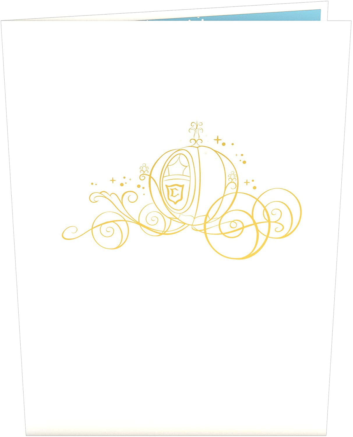 Hallmark Birthday Card by Signature ~ 3D Disney's Cinderella Glass Slipper 