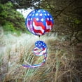 thumbnail image 4 of In the Breeze 11-inch USA Flag Hanging Ball Spinner, Wind Spinner, 2490, 4 of 5