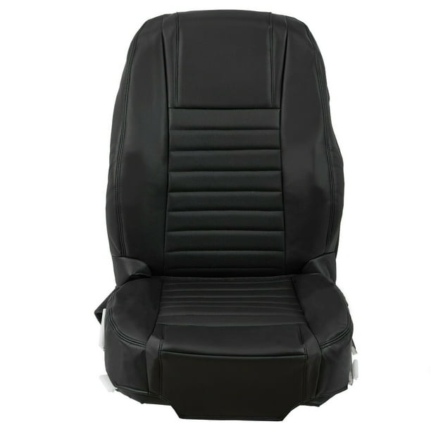 For 2005 2006 2007 2008 2009 Ford Mustang Driver Bottom Top Black Seat Cover Com - 2006 Ford Mustang Car Seat Covers