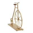 thumbnail image 6 of 17" x 15" Gold Metal Bike Sculpture, by DecMode, 6 of 9