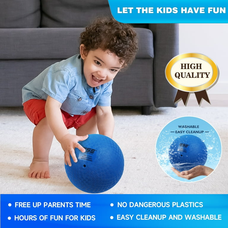 GSE Games & Sports Expert 10 Classic Inflatable Playground Balls