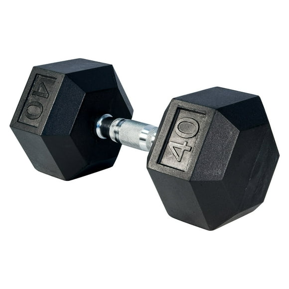 MAGMA Rubber Hex Dumbbells
