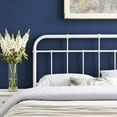 thumbnail image 7 of Modway Alessia Twin Metal Headboard in White, 7 of 7