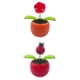thumbnail image 1 of 2 piezas de juguete con energía solar para sacudir la cabeza Juguete con energía solar para la decoración del automóvil Sunnimix Macetas Columpio Juguetes, 1 of 8