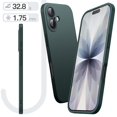 thumbnail image 3 of JETech Slim Fit Case for iPhone 17 6.3-Inch, Camera Lens Full Protection, Soft TPU Thin Protective Phone Cover with Matte Finish (Midnight Green), 3 of 6
