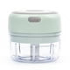 thumbnail image 1 of Mini procesador de alimentos eléctrico, picador de ajo inalámbrico, cortador de carne y verduras, picadora portátil inalámbrica, rebanador de alimentos y picador potente (100ml verde) KAUKKO KKS14-Verde, 1 of 5