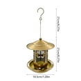 thumbnail image 4 of Sentmoon Crow Feeder Hopper Feeders Hummingbirds Feeder Suitable For Outdoor Gardens And Patios Metal Crafts Butterflys Feeder Birds Wrought Iron Feeder, 4 of 7