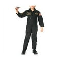 thumbnail image 2 of (Price/EA)Rothco 7203 Kid's Flight Coverall With Patches-Black-M, 2 of 2