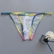 thumbnail image 1 of Calzones Para Hombre, Calzoncillos Suaves De Cintura Alta, Tipo Triángulo, Estilo Hipster, Transparentes, De Arcoíris., 1 of 3