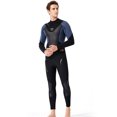 thumbnail image 2 of Traje de neopreno de cuerpo entero de 3 mm para hombres con traje de buceo con cremallera trasera pa Abanopi Traje de neopreno, 2 of 7