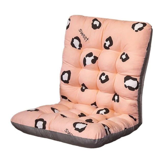 Cojín para silla mecedora, cojín de asiento con respaldo suave con lazos, cojín para silla de oficina, para aula, sala de estar, interior y exterior