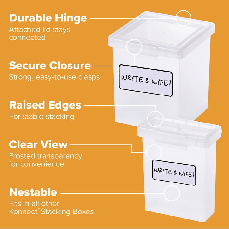 Bostitch Konnect 7-Piece Nesting Storage Container Set photo 7