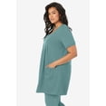 thumbnail image 4 of Roaman's Women's Plus Size Two Pocket Soft Knit Swing Tunic, 4 of 6