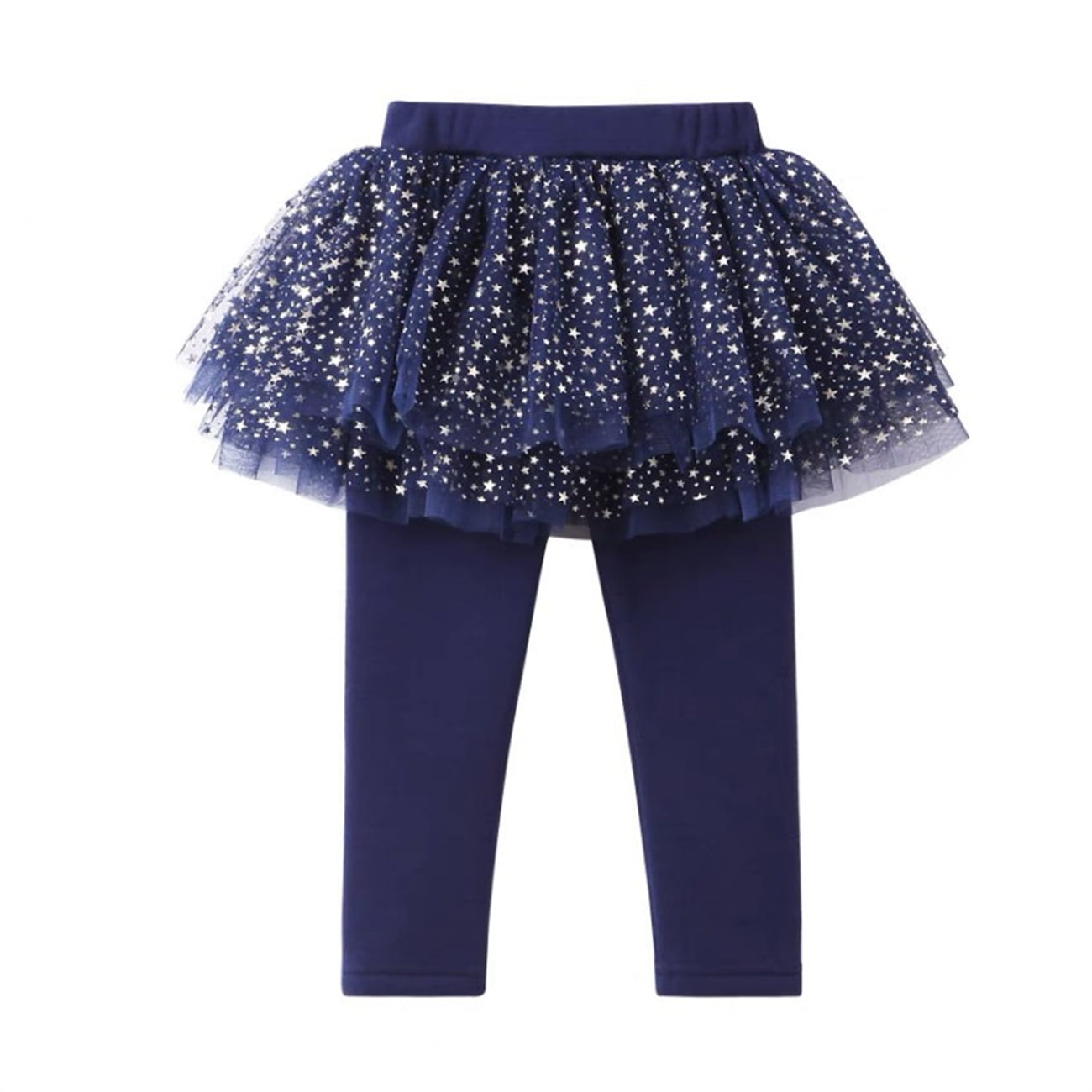 38T Toddler Kids Sequins Tulle Tutu Skirts Legging Little Girls