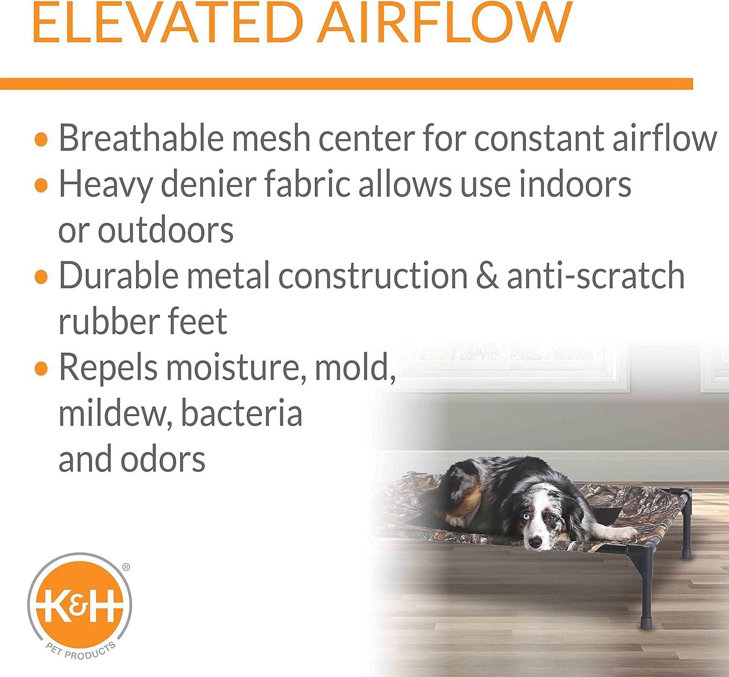 K&H Realtree Original Pet Cot