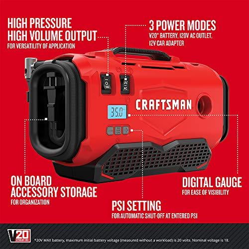 Craftsman inflator cheap