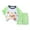 Green, variant on Toddler Boys Clothes Baby Kids Summer Cotton Cartoon Print Sleeveless Running Suit 0 6 12 18 24 Months 2T 3T T Shirt Pullover Tops Shorts Sets And 2PCS Set